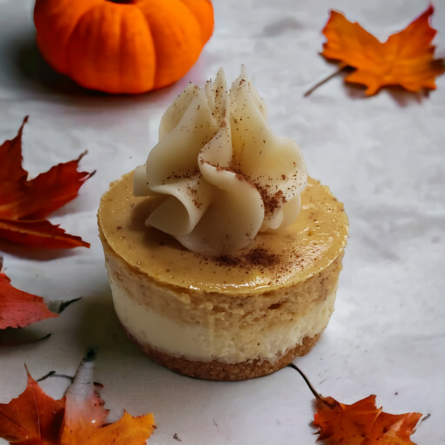 Pumpkin Pie Cheesecake (One Dozen) $50